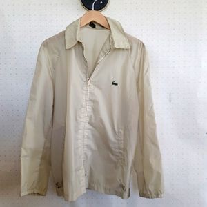 Vintage Lacoste Alligator windbreaker jacket M